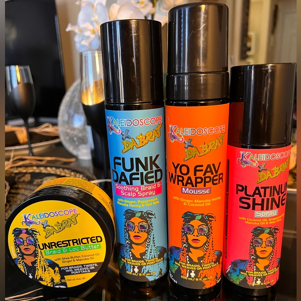 “KALEIDOSCOPE X DA BRAT” Hair Products (Bundle)